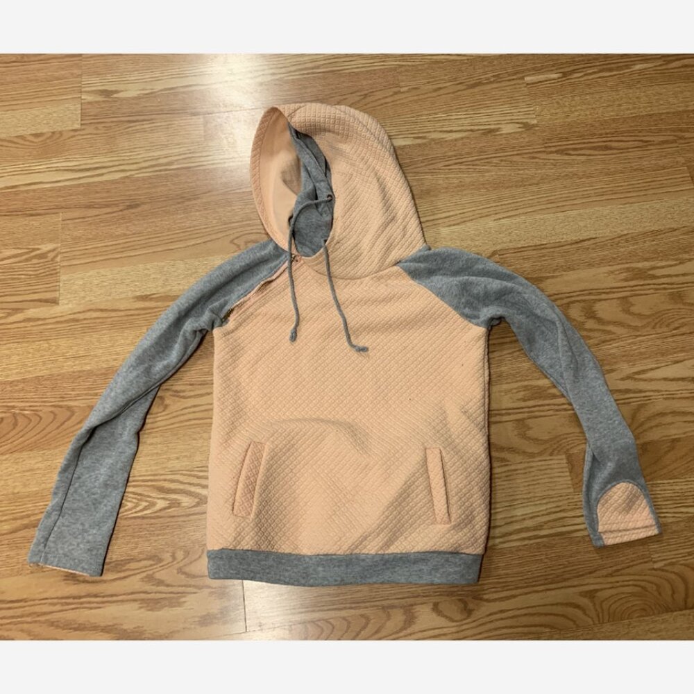 Peach Hoodie Youth Size S/M